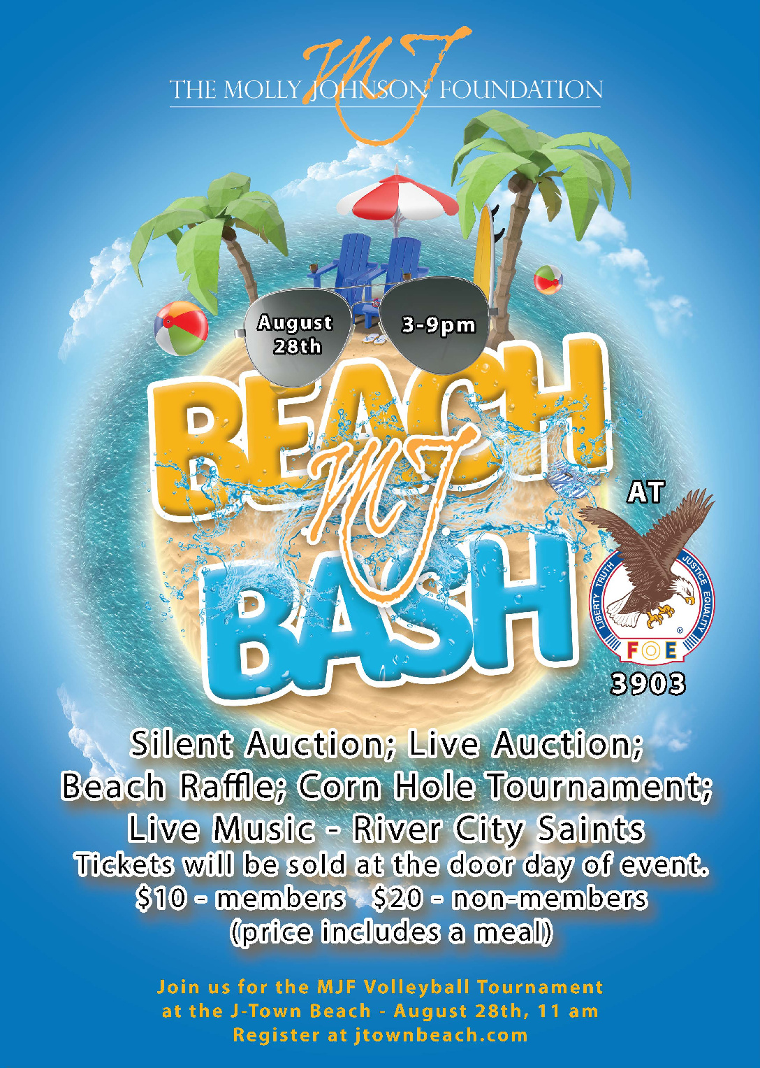 Beach Bash Molly Johnson Foundation